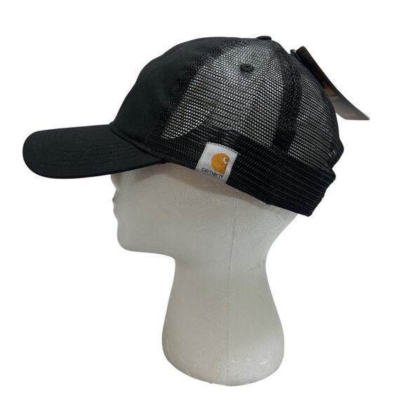 Carhartt Mens Rugged Professional Series Ball Cap Blk O/S Trucker Snap Back NWT - Picture 1 of 8